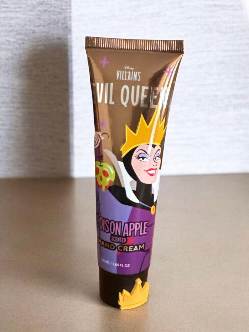 Disney Villains Evil Queen Poison Apple Hand Cream - Purple & Gold